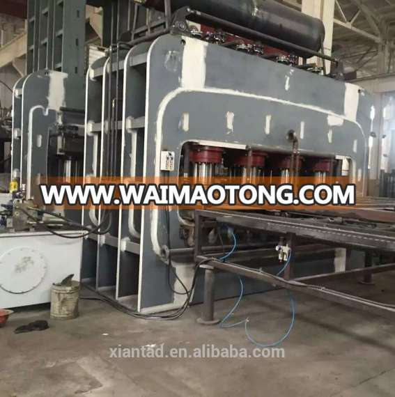 Melamine board hot press machine for MFC/MDF/PB/HPL production